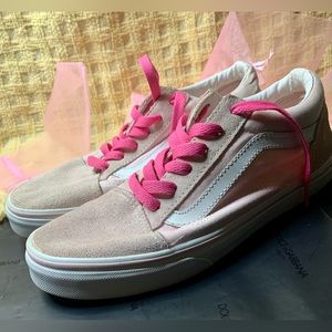 🛑‼️PRECIO FINAL‼️🛑💥Vans💥Pink /White 💥Sz5💥#VZ34